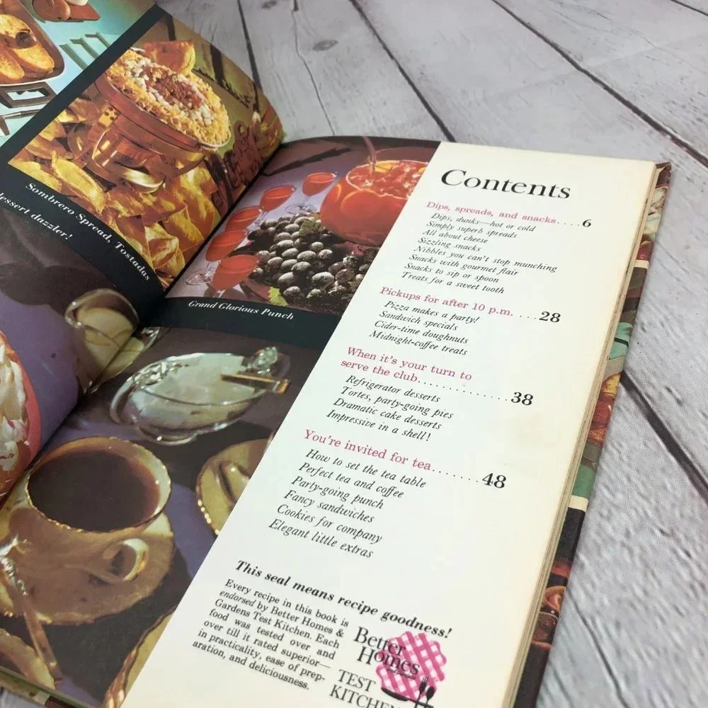 vintage better homes and gardens cookbooks 1963